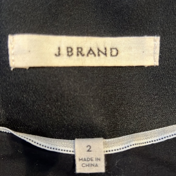 J Brand Black Crystal Crepe Tilda Jacket/ Blazer - Picture 4 of 5